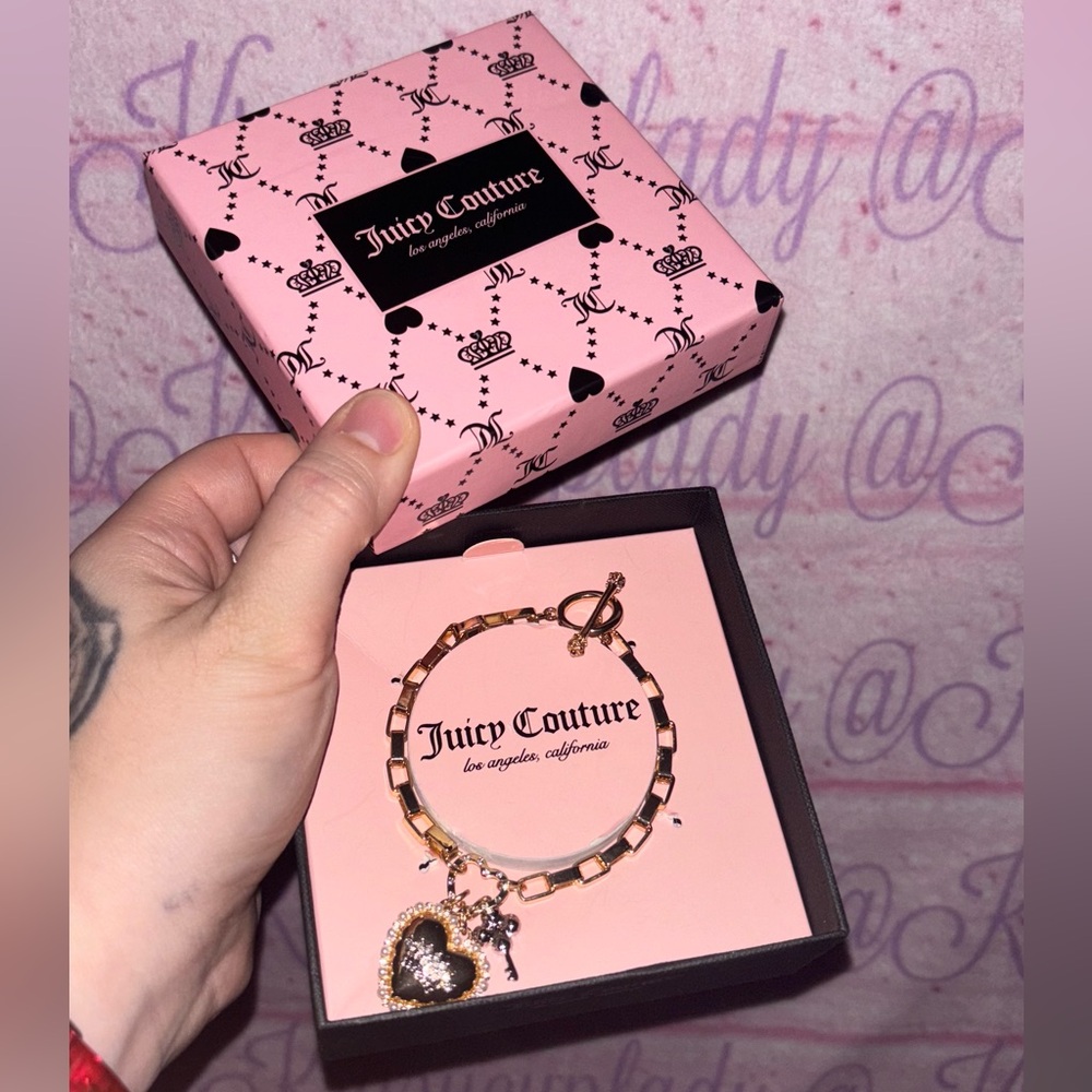 Juicy Couture Bling Heart Bracelet